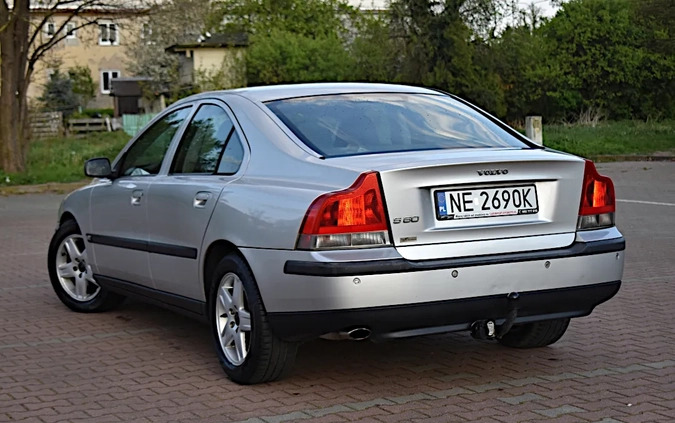 Volvo S60 cena 14499 przebieg: 310000, rok produkcji 2003 z Elbląg małe 232